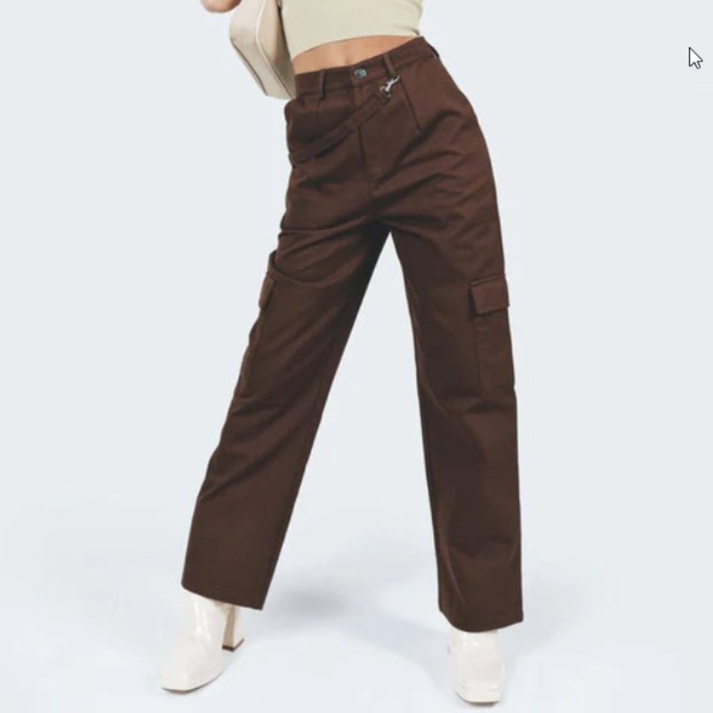 Brown Cargo Pants Polly Princess